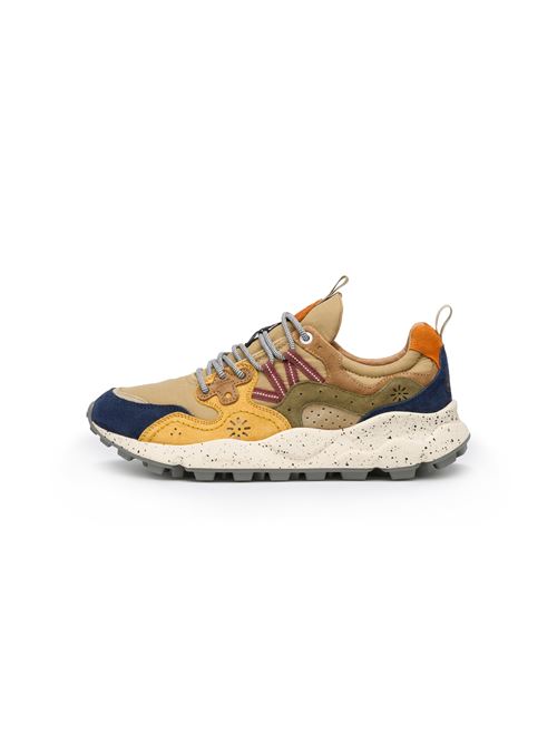 YAMANO 3 M BEIGE/MULTICOLOR FLOWER MOUNTAIN | YAMANO MC/TNAVY/CREAM